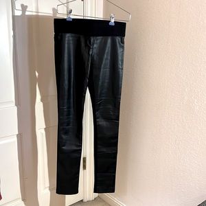 Club Monaco faux leather legging pants